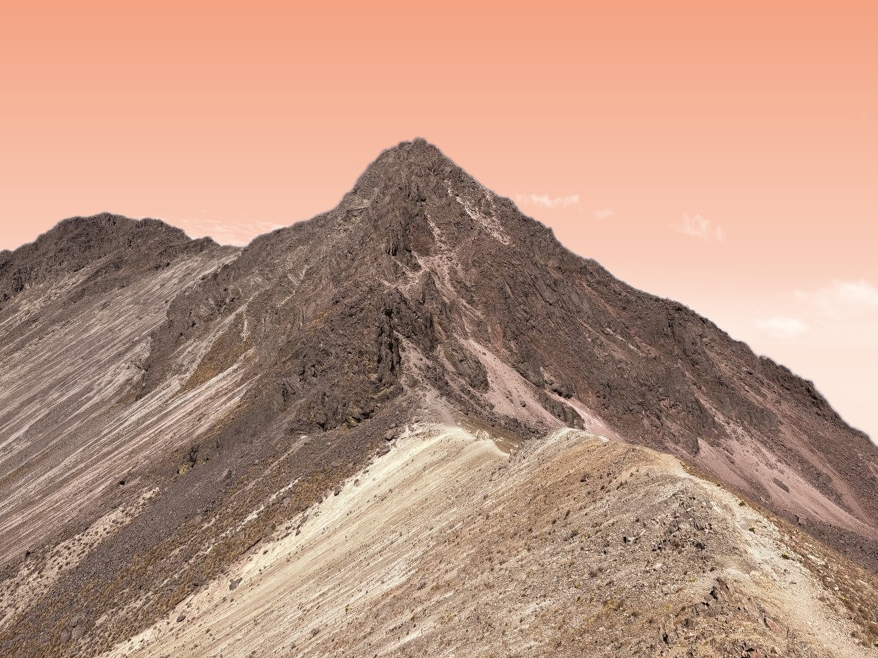 Paisaje de montaña en México